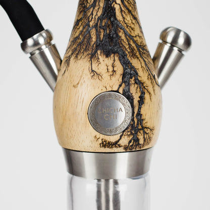 Chicha Chi | Premium Thunder Wood Design Hookah / Shisha / Nargile / Qalyan Device
