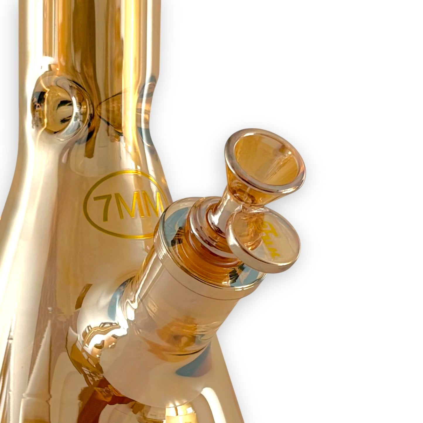 Fortune | 24" Electroplated 7MM Beaker Water Pipe - Hi Time