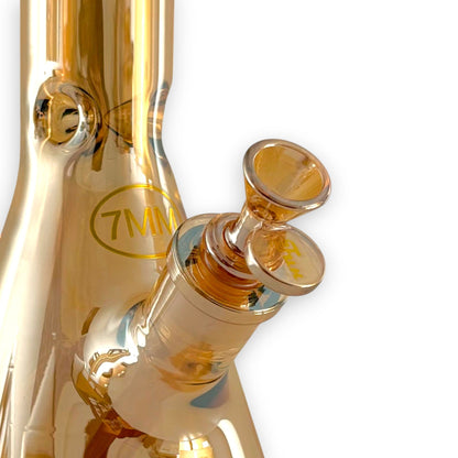 Fortune | 24" Electroplated 7MM Beaker Water Pipe - Hi Time