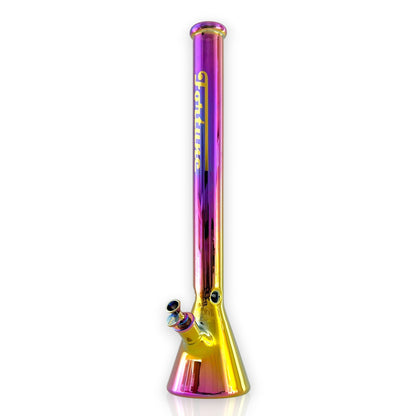 Fortune | 24" Electroplated 7MM Beaker Water Pipe - Hi Time