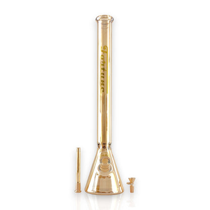 Fortune | 24" Electroplated 7MM Beaker Water Pipe - Hi Time