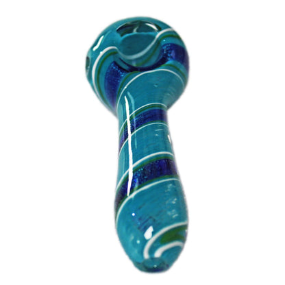 BoroSci | 4" Sea Glass Pipe - Hi Time