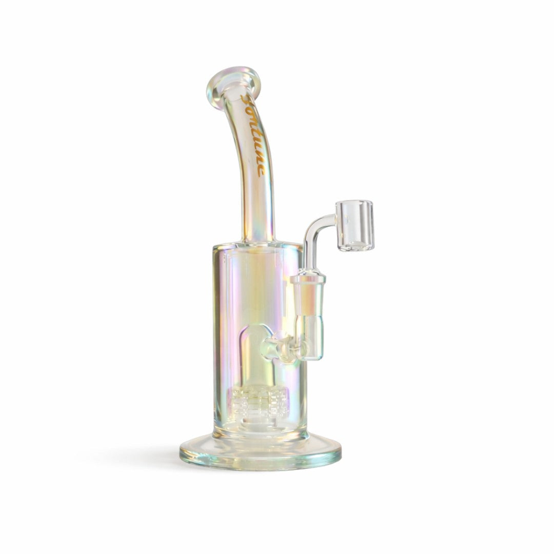 Fortune | 10" Matrix Perc Glass Dab Rig - Hi Time