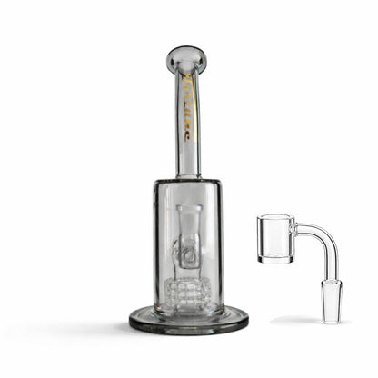 Fortune | 10" Matrix Perc Glass Dab Rig - Hi Time