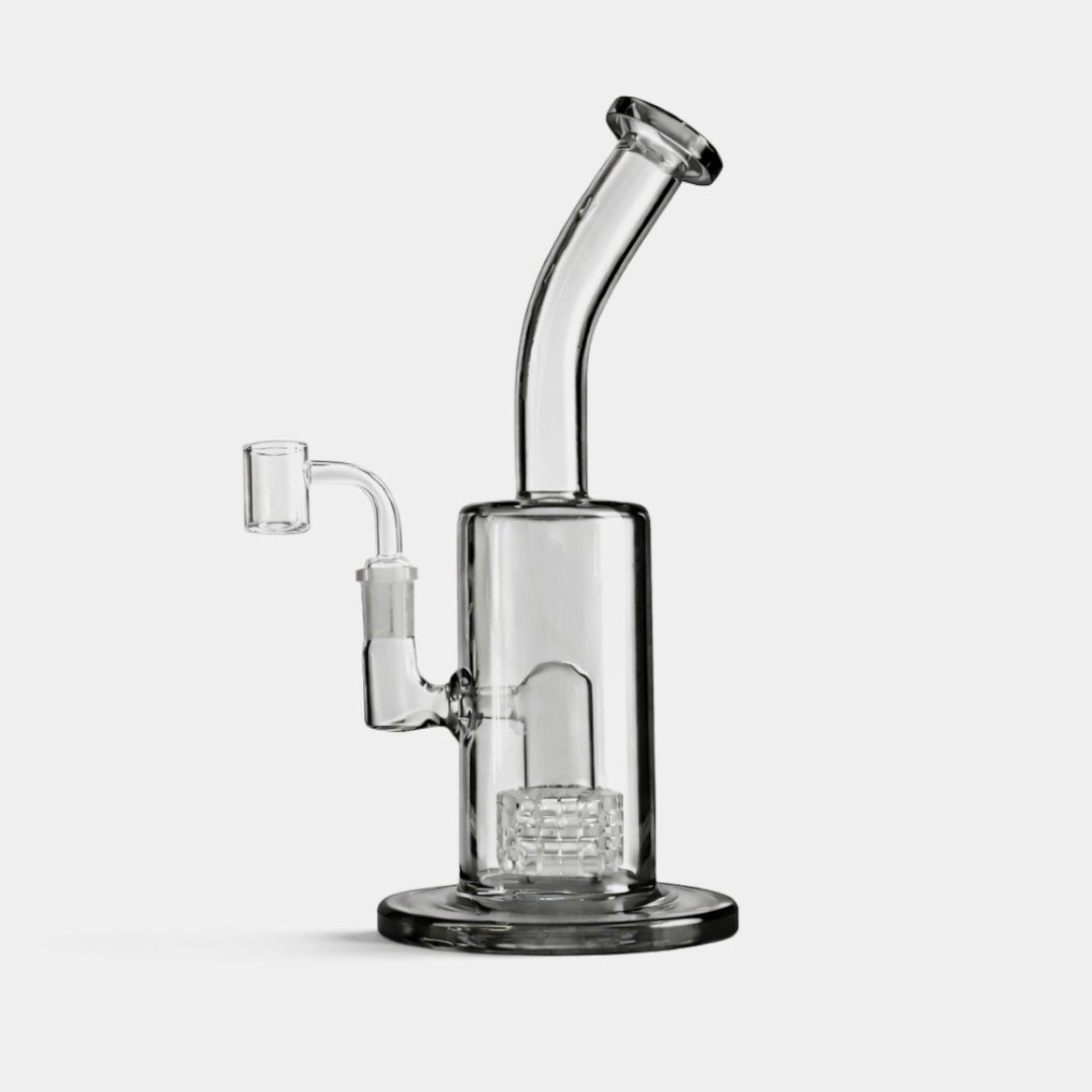 Fortune | 10" Matrix Perc Glass Dab Rig - Hi Time