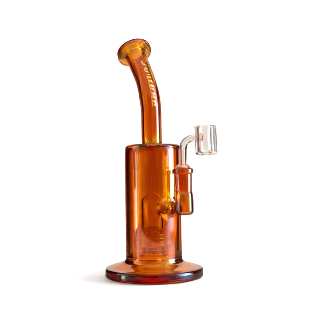 Fortune | 10" Matrix Perc Glass Dab Rig - Hi Time