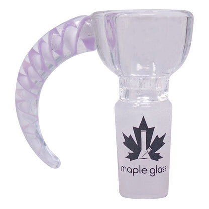 Maple Glass | Wave Horn  Bowl 14mm