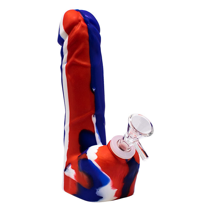 7" Penis Shaped Silicone Bong - Hi Time