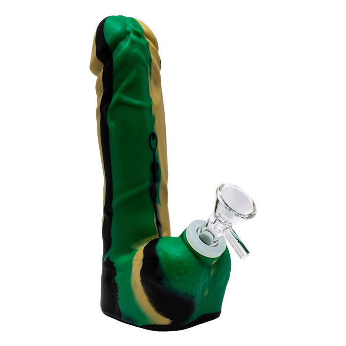 7" Penis Shaped Silicone Bong - Hi Time