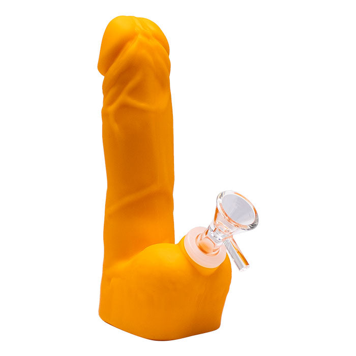 7" Penis Shaped Silicone Bong - Hi Time