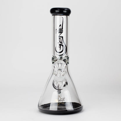 Genie | 12" Classic Beaker Bong – 9 mm Thick Clear Glass ( F7-001 ) - Hi Time