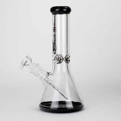 Genie | 12" Classic Beaker Bong – 9 mm Thick Clear Glass ( F7-001 ) - Hi Time