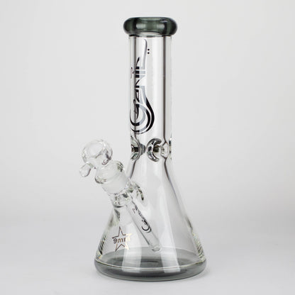 Genie | 12" Classic Beaker Bong – 9 mm Thick Clear Glass ( F7-001 ) - Hi Time