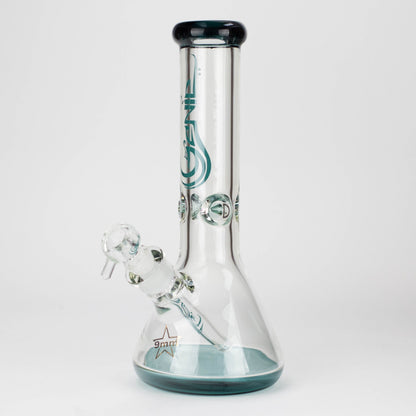 Genie | 12" Classic Beaker Bong – 9 mm Thick Clear Glass ( F7-001 ) - Hi Time