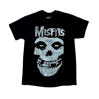 Misfits | “Classic Distressed Fiend Skull” Short Sleeve Unisex Black T-Shirt - Hi Time