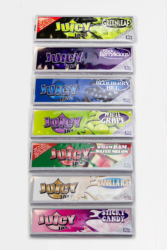 Juicy Jay's Superfine flavored hemp Rolling Papers