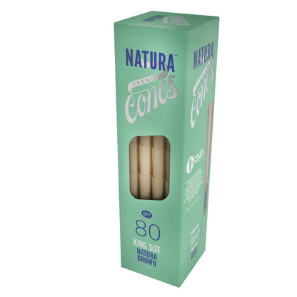 Natura –  Unbleached Brown Pre-Rolled Paper Mini Tower
