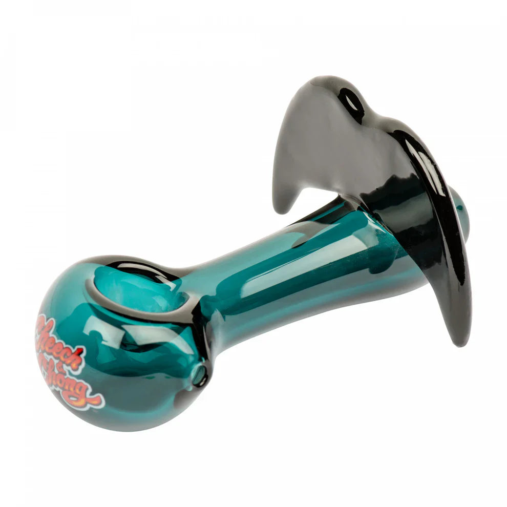 Cheech & Chong® Glass | 4" Smoke Moustache Ride Hand Pipe