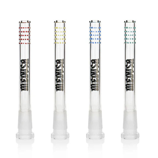 Medusa | 5"Downstem – Assorted Colours | Premium Diffused Glass Downstem