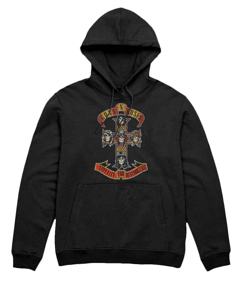Guns N’ Roses | Authentic "Appetite For Destruction" Hoodie (officially licensed) - Hi Time