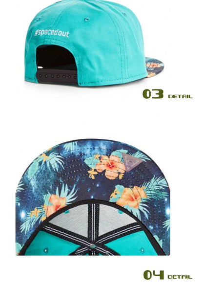 PANGKB Brand #spacedout Cap mint white mc trucker bone hip hop snapback hat men women adult outdoor casual sun baseball cap