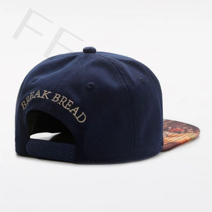 FEI M Fashion BREAK BREAD CLASSIC Adjustable Snapback Cap Pray Last Supper Baseball Cap Outdoor Adult Casual Sports Sun Hat 8