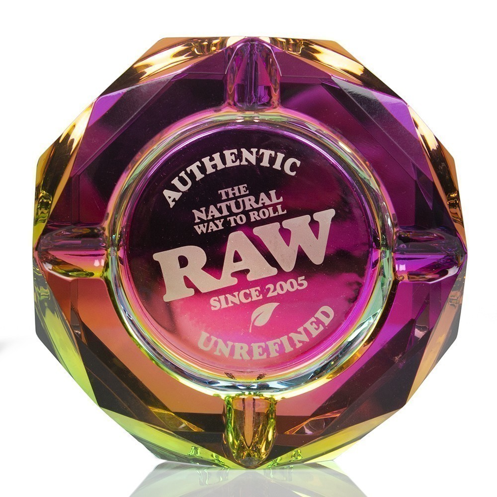 RAW | Prism Glass Ashtray - Hi Time