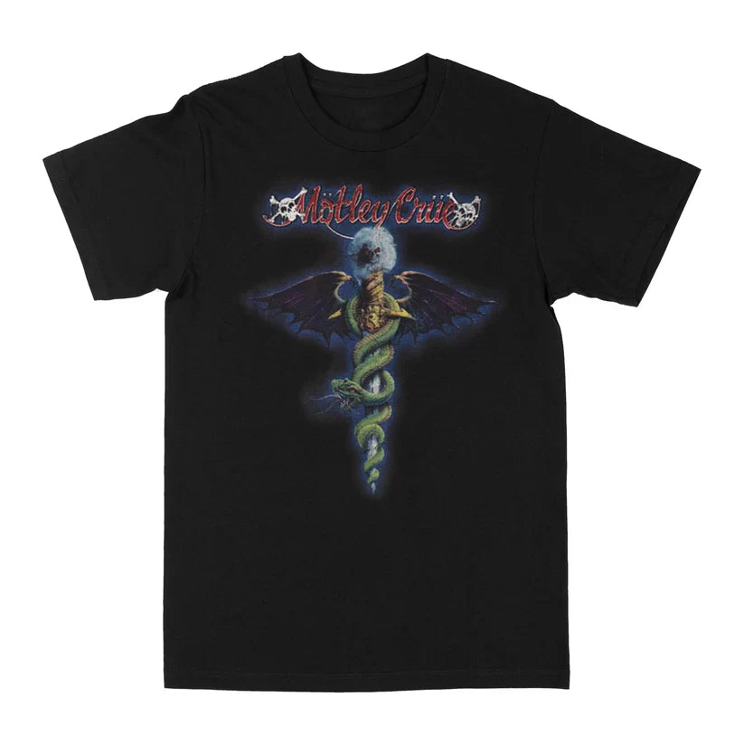 Mötley Crüe | "Dr Feel Good 30th Anniversary" Unisex's T-Shirt Black - Officially Licensed