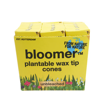 bloomer™ 1-1/4 paper cones - unbleached Box of 21