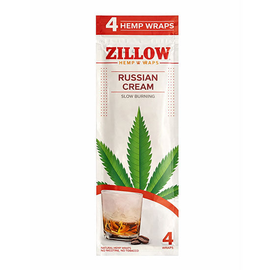 Zillow | Hemp Wraps – 4 Count (20 Packs / Box)