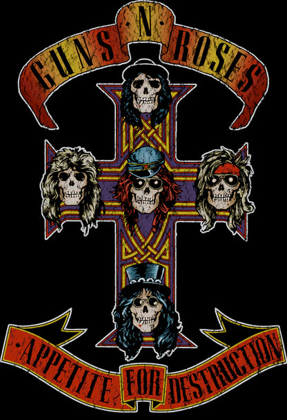 Guns N’ Roses | Authentic "Appetite For Destruction" Hoodie (officially licensed) - Hi Time
