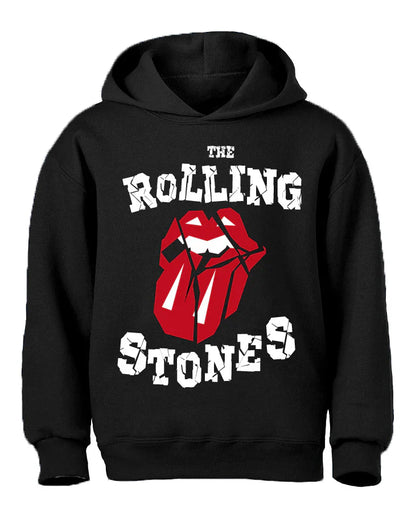 Rolling Stones | Authentic Stone Letters Hoodie - Hi Time