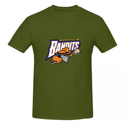 Buffalo Bandits 100% Cotton T-shirt Men's Fashion T Shirts Men Round Neck Short Sleeve S-6XL