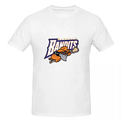 Buffalo Bandits 100% Cotton T-shirt Men's Fashion T Shirts Men Round Neck Short Sleeve S-6XL