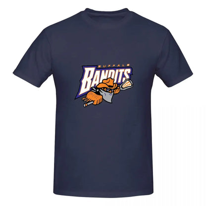 Buffalo Bandits 100% Cotton T-shirt Men's Fashion T Shirts Men Round Neck Short Sleeve S-6XL