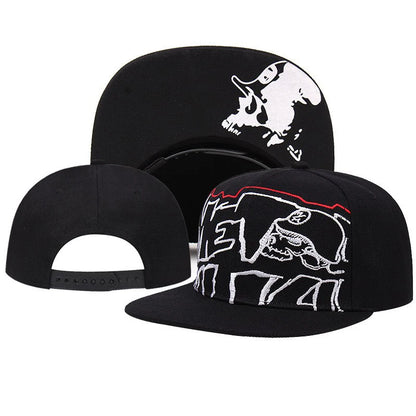 Metal Mulisha Men Women Baseball Cap Skull Embroidery Outdoor Sport Snapback Hip Hop Sun Visor Fashion Unisex Flat brim Hat H001