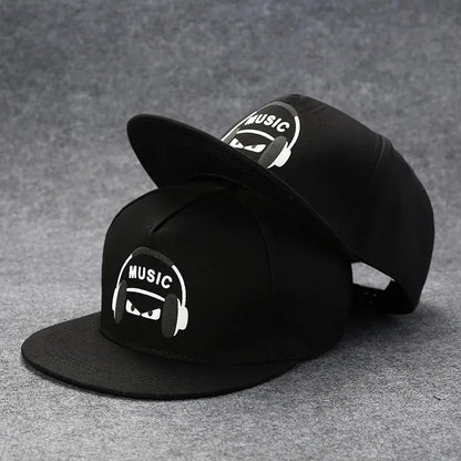 New Men's Letter Embroidery Tide All-match Flat Brim Baseball Cap Ladies Summer Hip-hop Hat Outdoor Shade Adjustable Peaked Caps