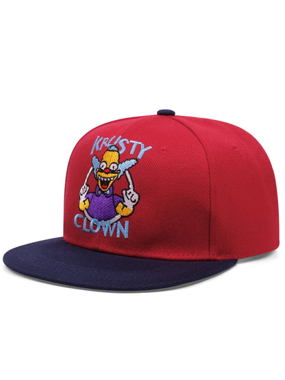 Fashion SummertimeUnisex Eye PIZZA Embroidery Hip-hop Hats Springand Autumn Outdoor Adjustable Casual BaseballCaps Sunscreen Hat