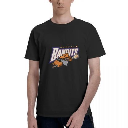 Buffalo Bandits 100% Cotton T-shirt Men's Fashion T Shirts Men Round Neck Short Sleeve S-6XL