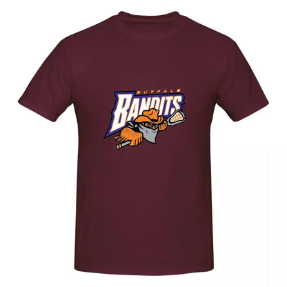 Buffalo Bandits 100% Cotton T-shirt Men's Fashion T Shirts Men Round Neck Short Sleeve S-6XL