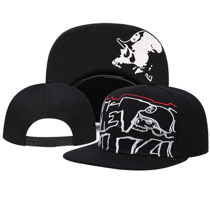 Metal Mulisha Men Women Baseball Cap Skull Embroidery Outdoor Sport Snapback Hip Hop Sun Visor Fashion Unisex Flat brim Hat H001