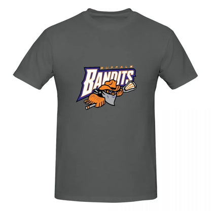 Buffalo Bandits 100% Cotton T-shirt Men's Fashion T Shirts Men Round Neck Short Sleeve S-6XL