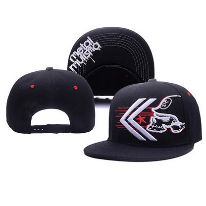 Metal Mulisha Men Women Baseball Cap Skull Embroidery Outdoor Sport Snapback Hip Hop Sun Visor Fashion Unisex Flat brim Hat H001