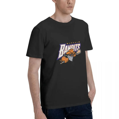 Buffalo Bandits 100% Cotton T-shirt Men's Fashion T Shirts Men Round Neck Short Sleeve S-6XL