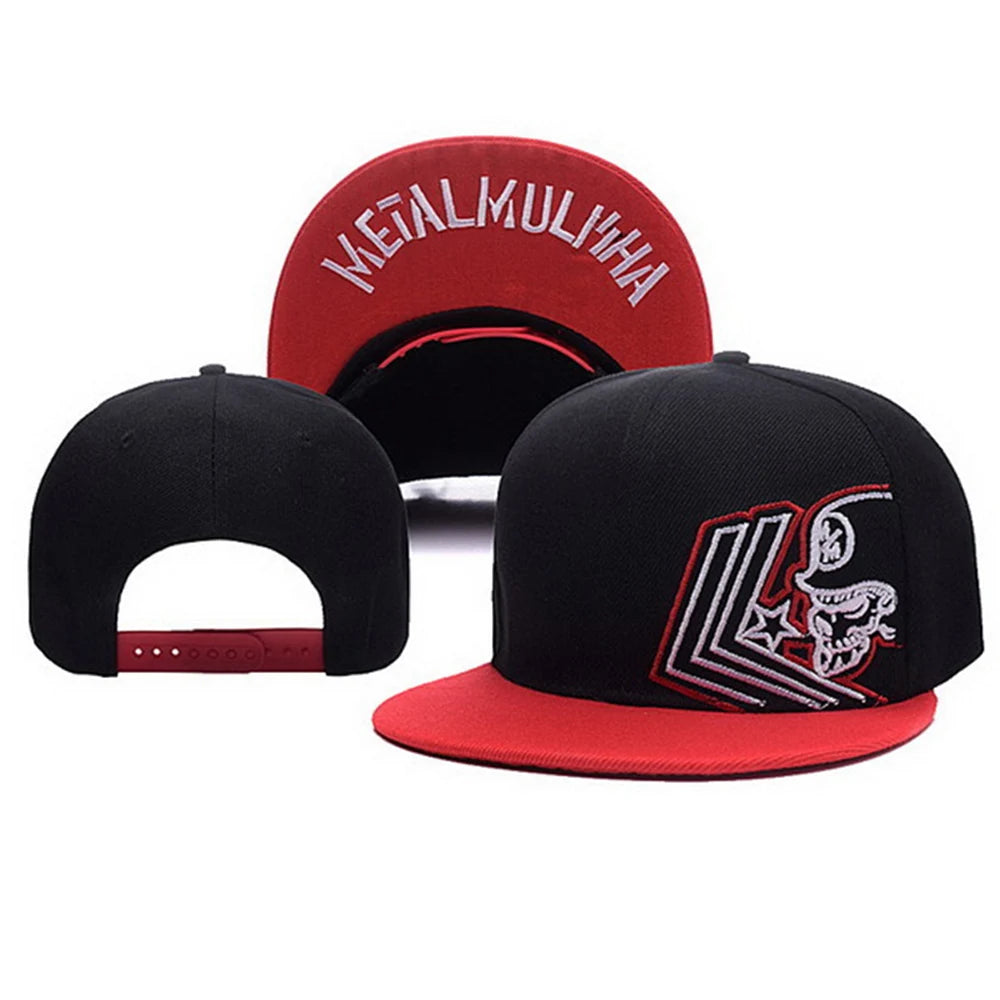 Metal Mulisha Men Women Baseball Cap Skull Embroidery Outdoor Sport Snapback Hip Hop Sun Visor Fashion Unisex Flat brim Hat H001