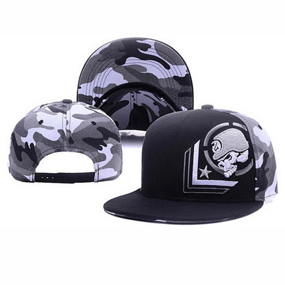 Metal Mulisha Men Women Baseball Cap Skull Embroidery Outdoor Sport Snapback Hip Hop Sun Visor Fashion Unisex Flat brim Hat H001