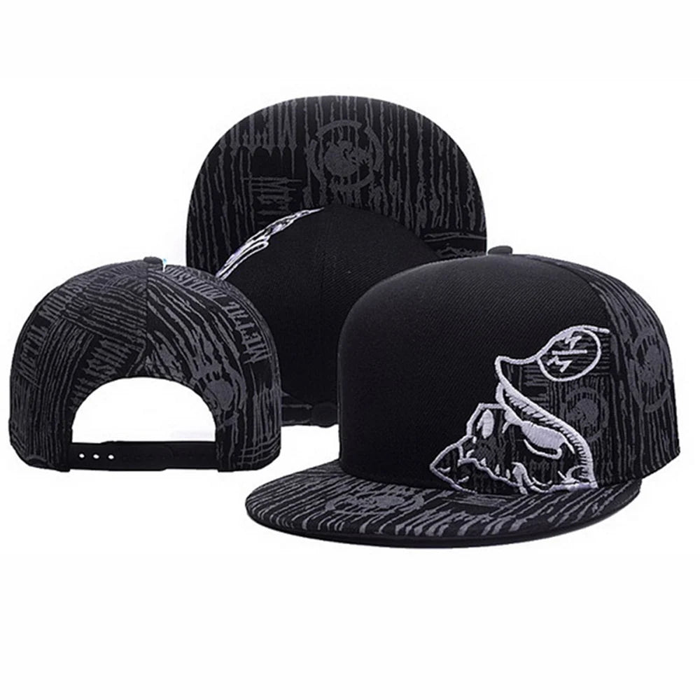 Metal Mulisha Men Women Baseball Cap Skull Embroidery Outdoor Sport Snapback Hip Hop Sun Visor Fashion Unisex Flat brim Hat H001