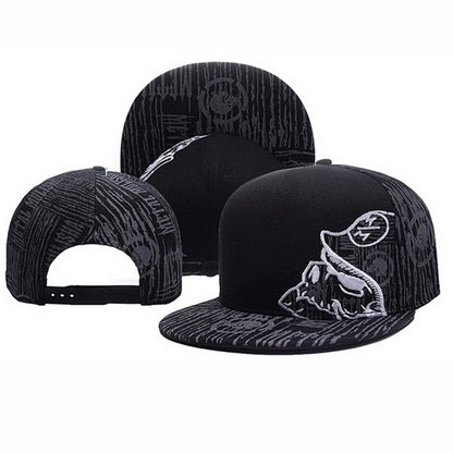Metal Mulisha Men Women Baseball Cap Skull Embroidery Outdoor Sport Snapback Hip Hop Sun Visor Fashion Unisex Flat brim Hat H001
