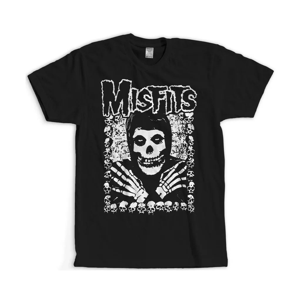 Tshirt Men KAOS BAND MISFITSarray BAND ROCK MUSIC KAOS BAND METAL BAND PUNK KAOS BAND VINTAGE ORI CLOTHES PREMIUM TBAND MISFITS