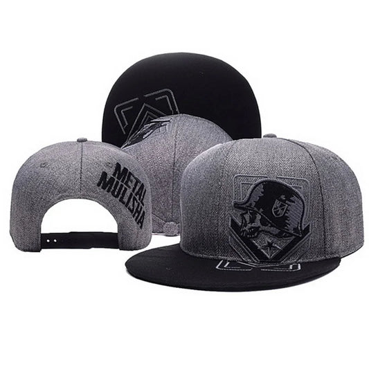 Metal Mulisha Men Women Baseball Cap Skull Embroidery Outdoor Sport Snapback Hip Hop Sun Visor Fashion Unisex Flat brim Hat H001